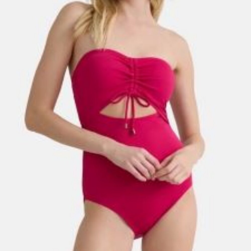 Time And Tru Plus Cut Out Swimsuit